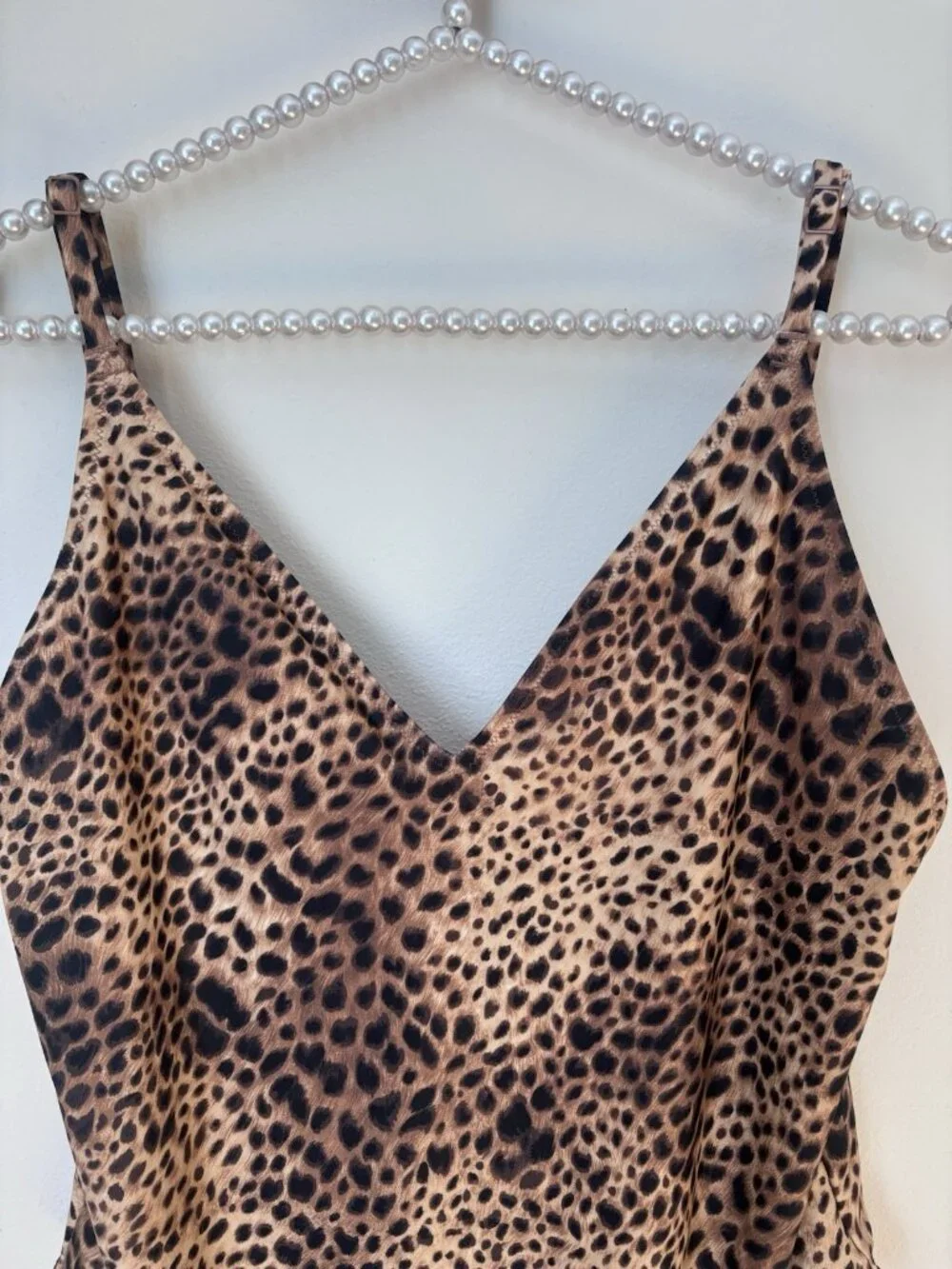 NWT Aerie Size XL Animal Print One Piece Cheeky Swimsuit Brown